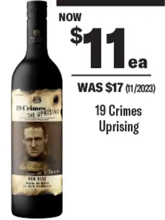 Coles 19 Crimes Uprising offer