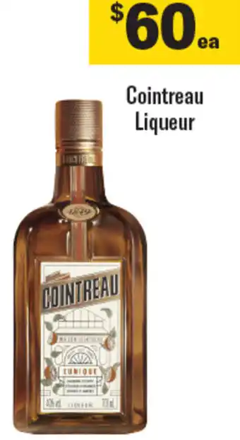 Coles Cointreau Liqueur offer