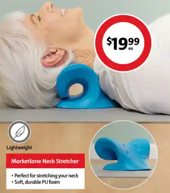 Coles Marketlane Neck Stretcher offer