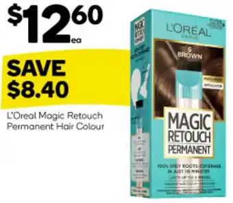 Woolworths L'Oreal Magic Retouch Permanent Hair Colour offer