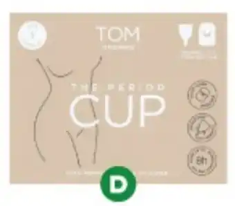 Woolworths Tom Organic Period Cup offer