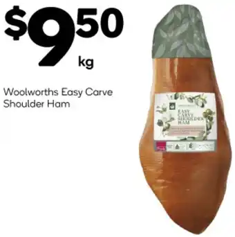 Woolworths Woolworths Easy Carve Shoulder Ham offer