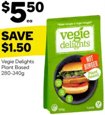 Vegie Delights Plant Based 280-340g