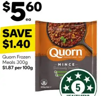 Woolworths Quorn Frozen Meals 300g offer