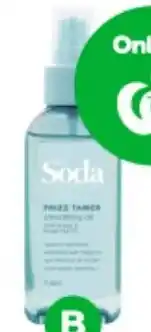 Woolworths My Soda Frizz Tamer Smoothing Hair Oil 110ml offer