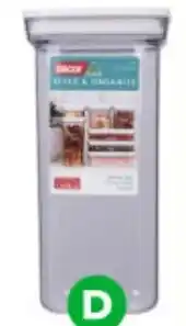 Woolworths Pantry Style & Organise Square 1.4 Litre offer