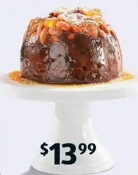 ALDI Luxury Champagne Pudding 800g offer