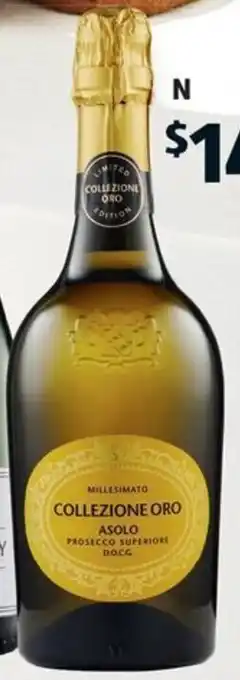 ALDI Collezione Oro Asolo Prosecco Superiore DOCG NV 750ml offer