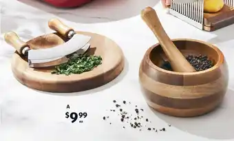 ALDI Wooden Vegetable or Herb Tools offer
