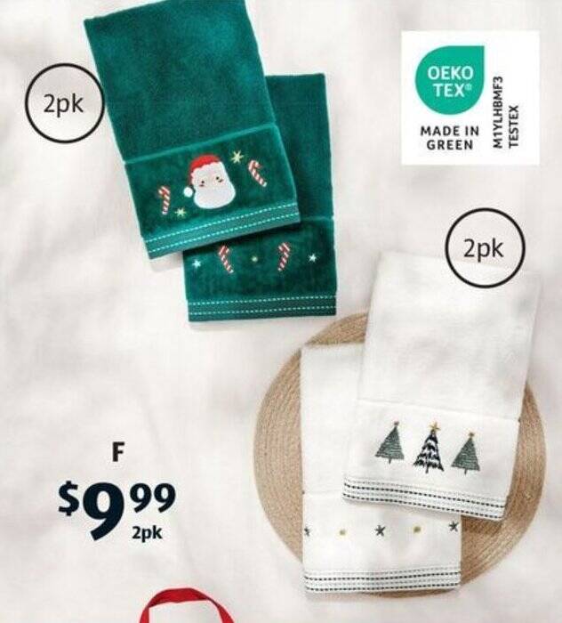 Aldi best sale hand towels