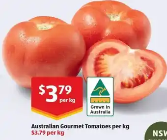 ALDI Australian Gourmet Tomatoes offer