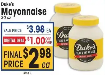 IGA Mayonnaise offer