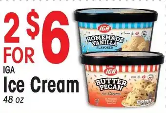 IGA Ice Cream offer