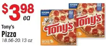IGA Tony's Pizza offer