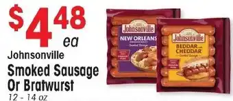 Johnsonville Smoked Sausage Or Bratwurst