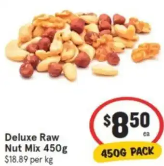 IGA Deluxe Raw Nut Mix 450g offer