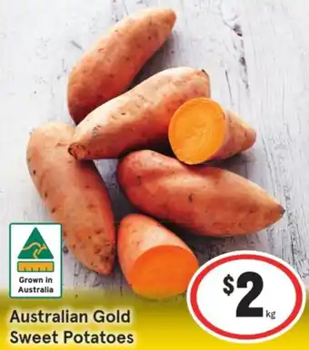 IGA Australian Gold Sweet Potatoes offer