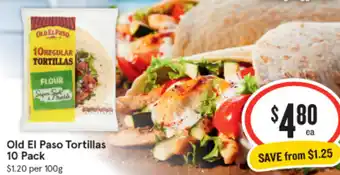 IGA Old El Paso Tortillas offer