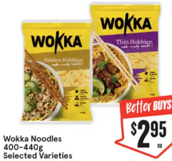 Wokka Noodles 400-440g