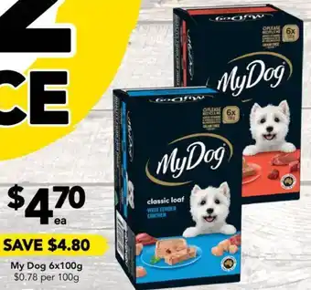 Drakes My Dog 6x100g offer