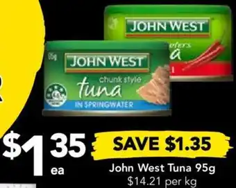 John West Tuna 95g