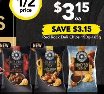 Drakes Red Rock Deli Chips 150g-165g offer