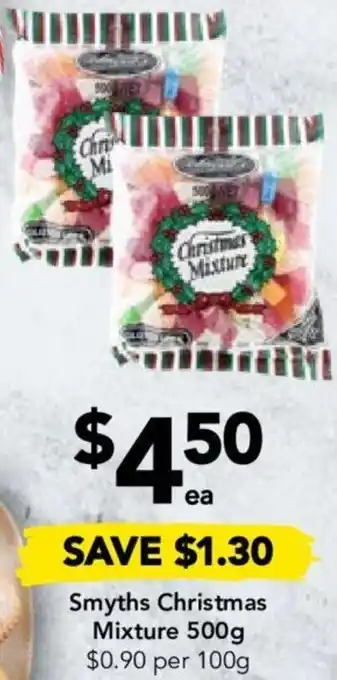 Drakes Smyths Christmas Mixture 500g offer