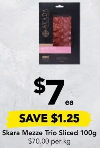 Drakes Skara Mezze Trio Sliced 100g offer