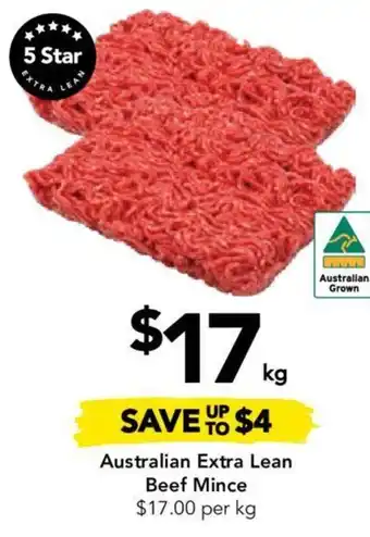 Drakes Australian Extra Lean Beef Mince offer
