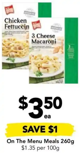 Drakes On The Menu Meals 260g offer