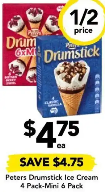 Drakes Peters Drumstick Ice Cream offer