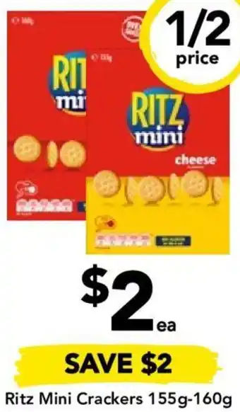 Drakes Ritz Mini Crackers 155g-160g offer