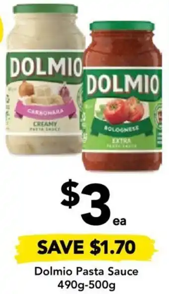 Drakes Dolmio Pasta Sauce 490g-500g offer