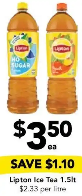 Drakes Lipton Ice Tea 1.5lt offer