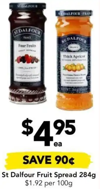 St Dalfour Fruit Spread 284g