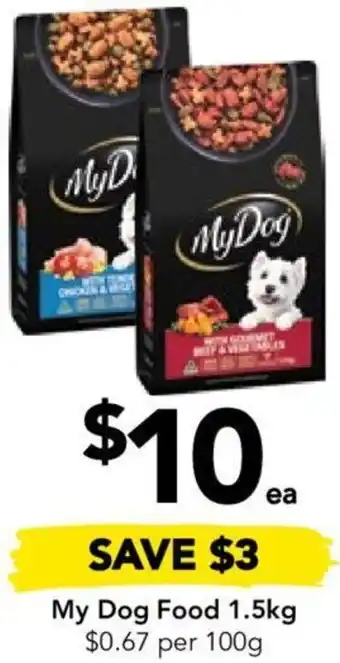 Drakes My Dog Food 1.5kg offer
