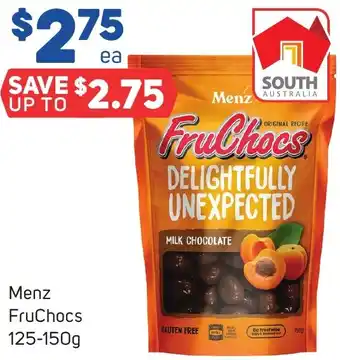 Foodland Menz FruChocs 125-150g offer