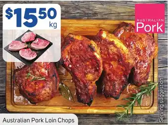Foodland Australian Pork Loin Chops offer