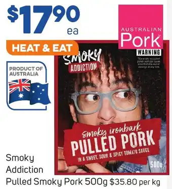 Foodland Smoky Addiction Pulled Smoky Pork 500g offer