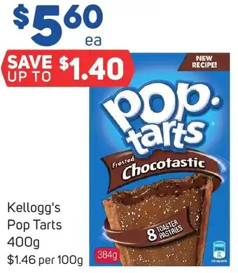 Foodland Kellogg's Pop Tarts 400g offer