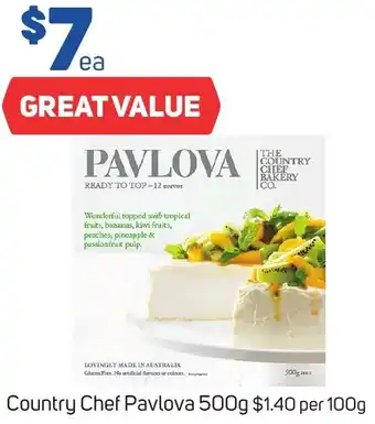 Foodland Country Chef Pavlova 500g offer