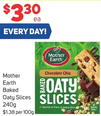 Foodland Mother Earth Baked Oaty Slices 240g offer