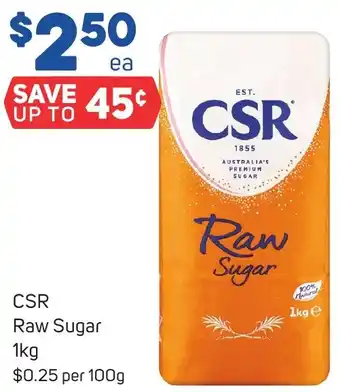 Foodland CSR Raw Sugar 1kg offer