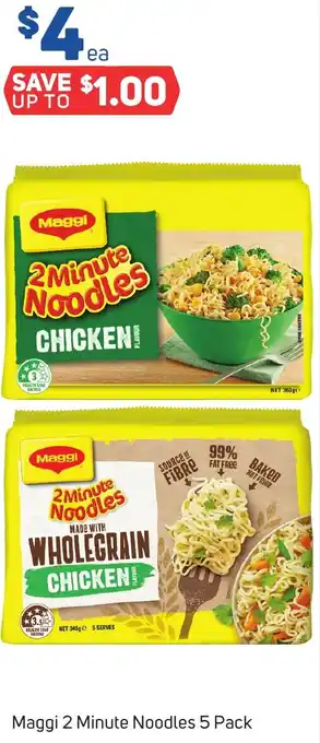 Foodland Maggi 2Minute Noodles offer