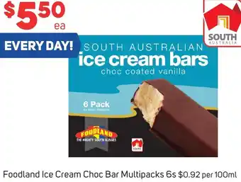 Foodland Foodland Ice Cream Choc Bar Multipacks offer