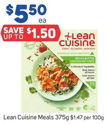 Foodland Lean Cuisine Meals 375g offer