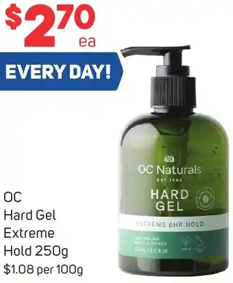 Foodland OC Hard Gel Extreme Hold 250g offer