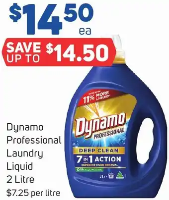Foodland Dynamo Professional Laundry Liquid 2 Litre offer