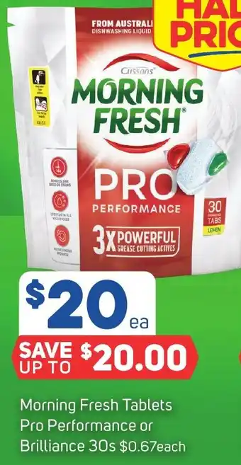 Foodland Morning Fresh Tablets Pro Performance or Brilliance offer
