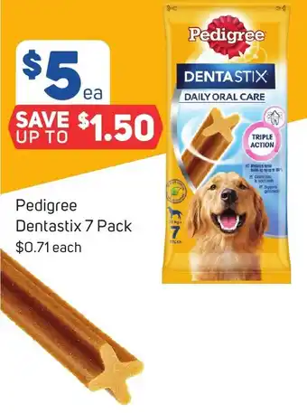 Foodland Pedigree Dentastix offer